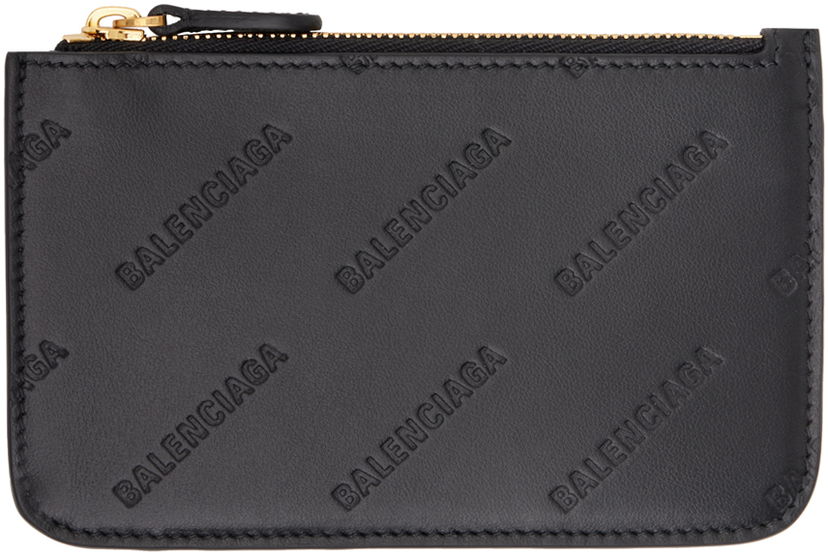 Peňaženka Balenciaga Large Long Cash Coin Card Holder Čierna | 637130 2AAXQ