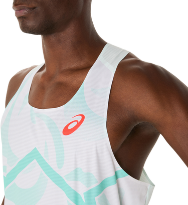Tielko Asics Light Knit Graphic Singlet Biela | 2091a731-411, 3