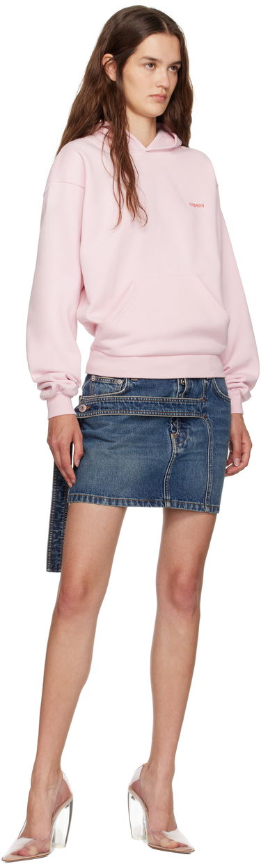 Mikina Coperni Coperni Logo Hoodie Ružová | COPJS15F5035, 3