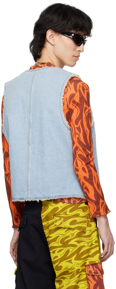 Vesta ERL Denim Vest Modrá | ERL08J201, 2