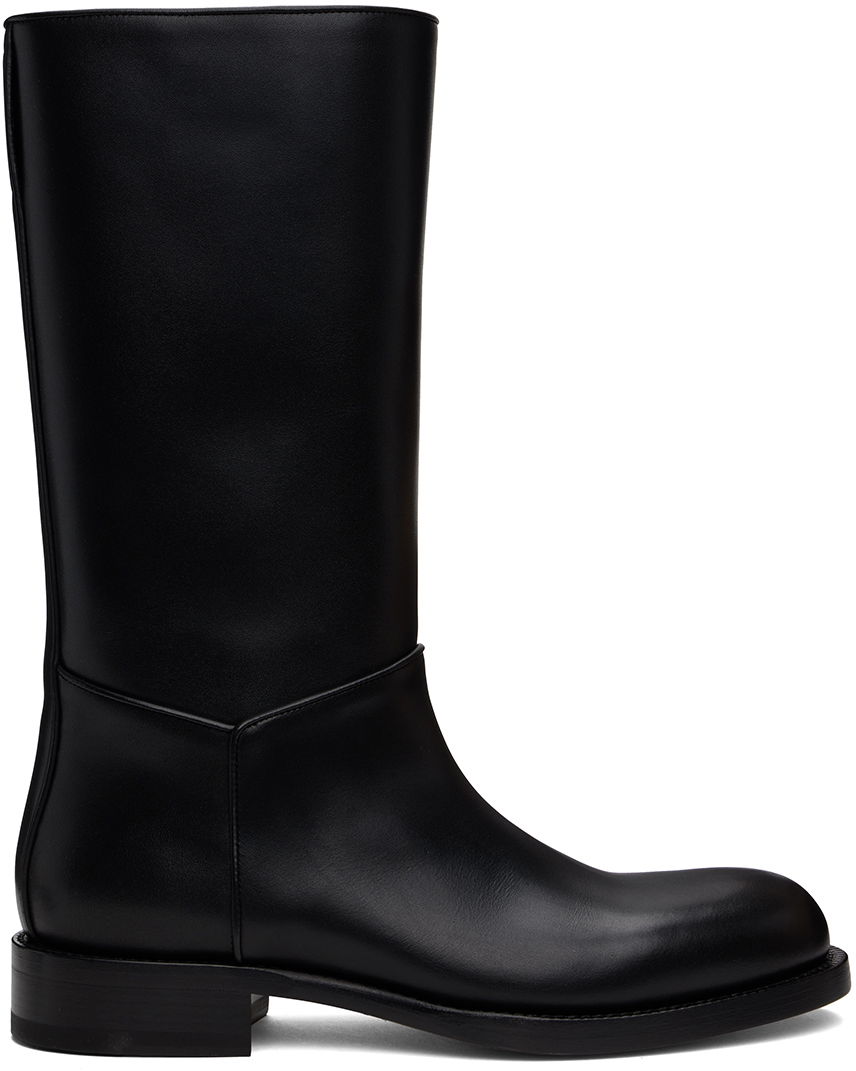 Tenisky a topánky The Row Black Nobilis Riding Boots Čierna | F1549-L58, 0