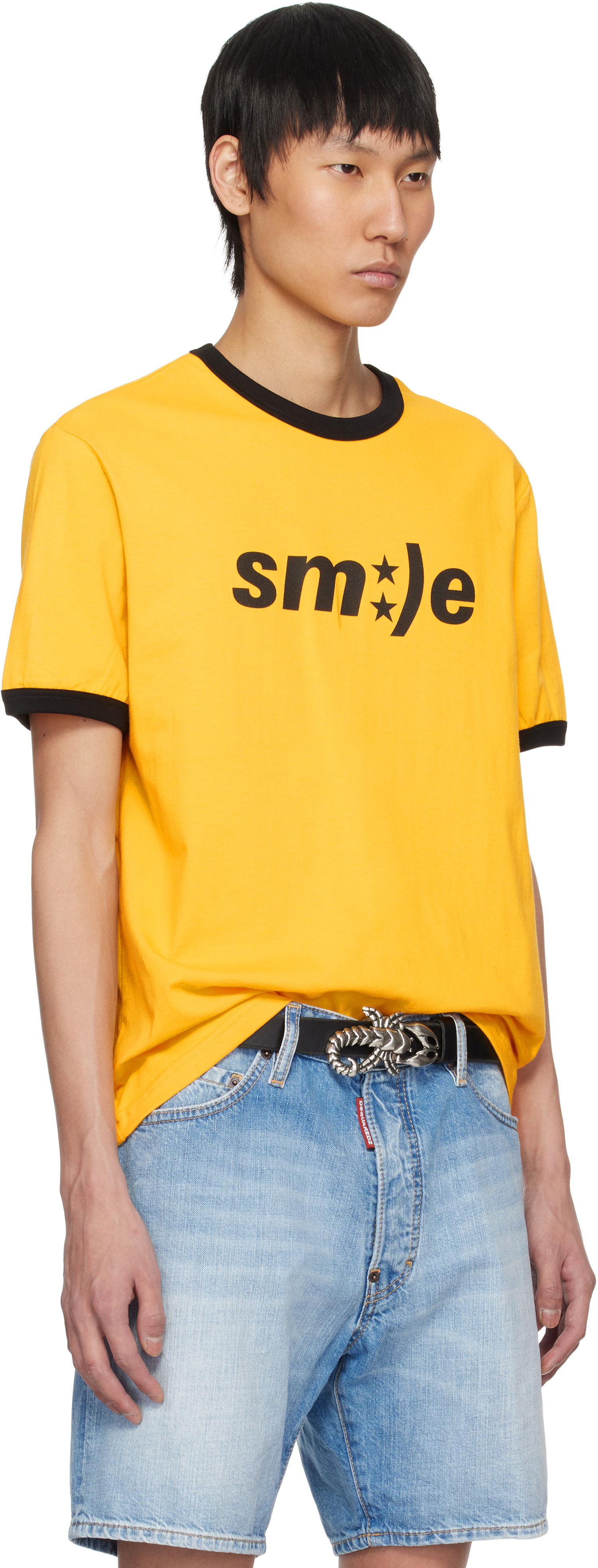 Tričko MISBHV MISBHV 'Smile' T-Shirt Žltá | 250M110, 1