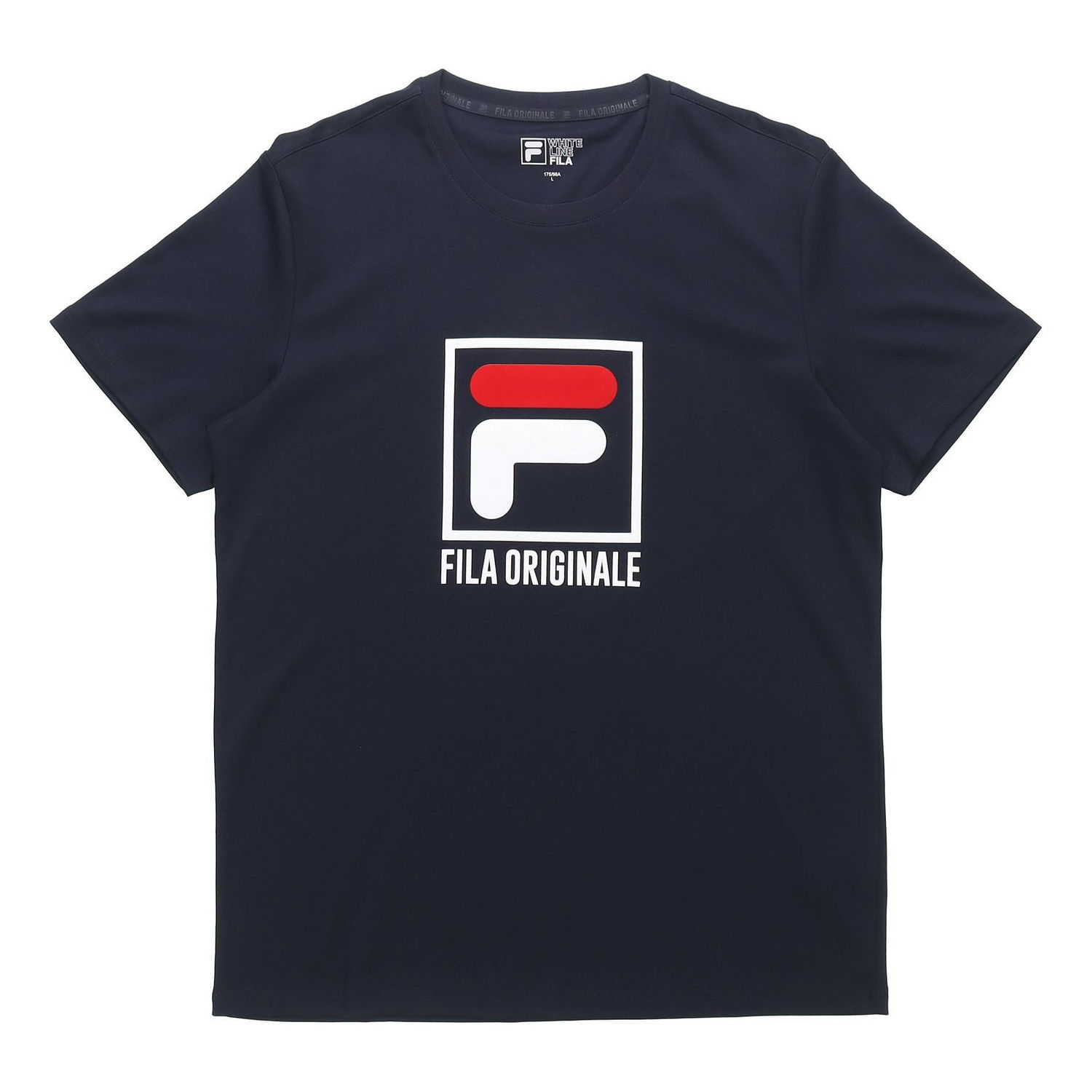 Tričko FILA Alphabet Logo Print Casual T-Shirt Modrá | F51M128124F-NV, 0