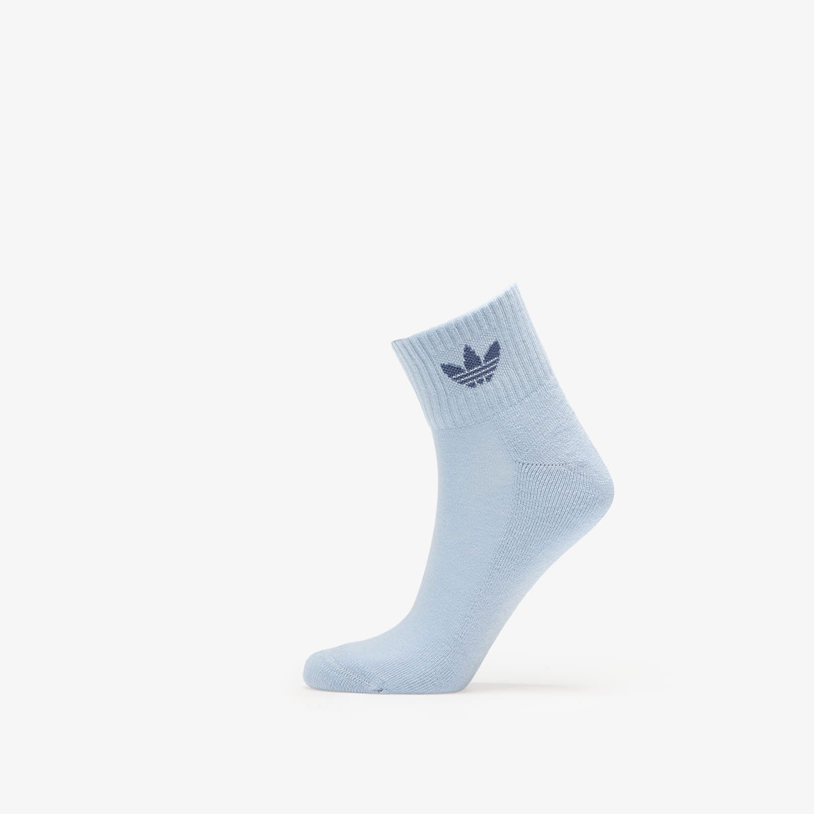 3 Pairs Mid-Cut Crew Socks