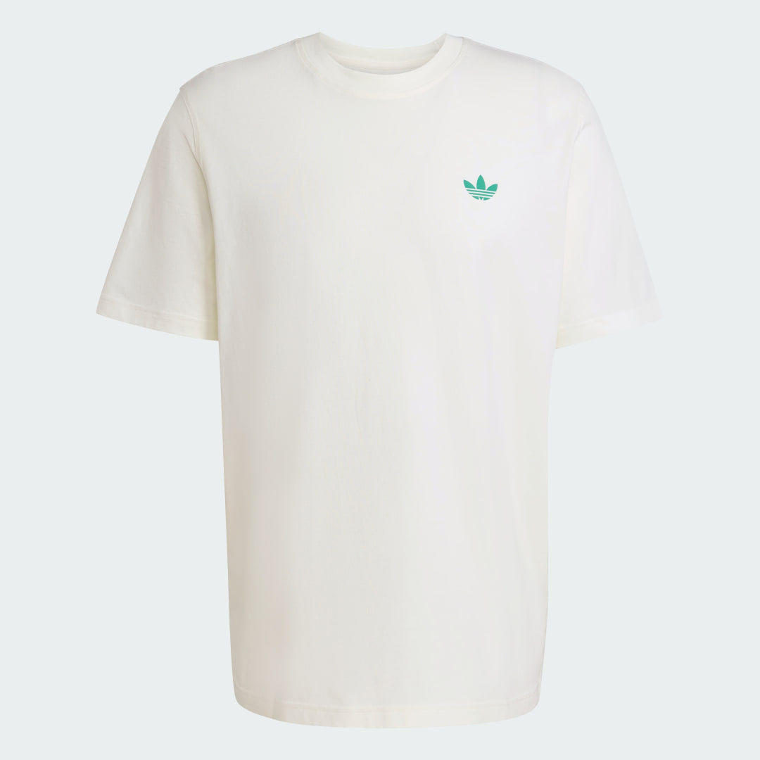 Tričko adidas Performance Retro GFX T-Shirt Biela | KF2596, 0