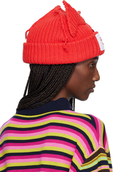 Kulicha Charles Jeffrey Loverboy Charles Jeffrey LOVERBOY Chunky Ears Beanie Červená | 052130124, 4