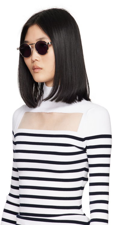 Slnečné okuliare Jean Paul Gaultier Jean Paul Gaultier 56-8171 Round Sunglasses Metalická | 24/30-U-LU008-X055-91, 3