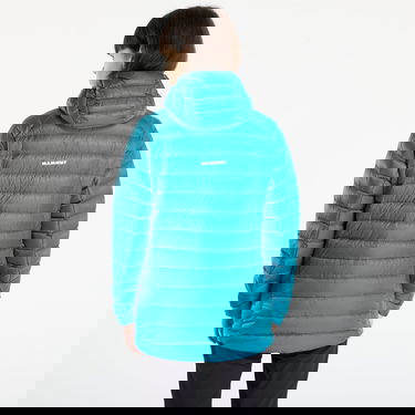 Prešívaná bunda Mammut Broad Peak IN Hooded Puffer Jacket Tyrkysová | 1013-02962 deep teal-black, 7