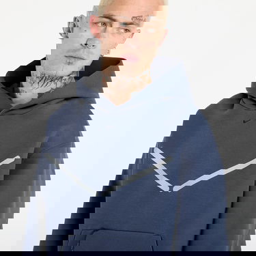 Mikina Nike Tech Pullover Hoodie with Reflective Accents Navy | HV1342-437, 1