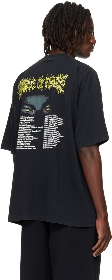 Tričko VETEMENTS Vetements Cradle of Filth Pandaemonaeon Oversized T-Shirt Čierna | UCF76TR550B, 2