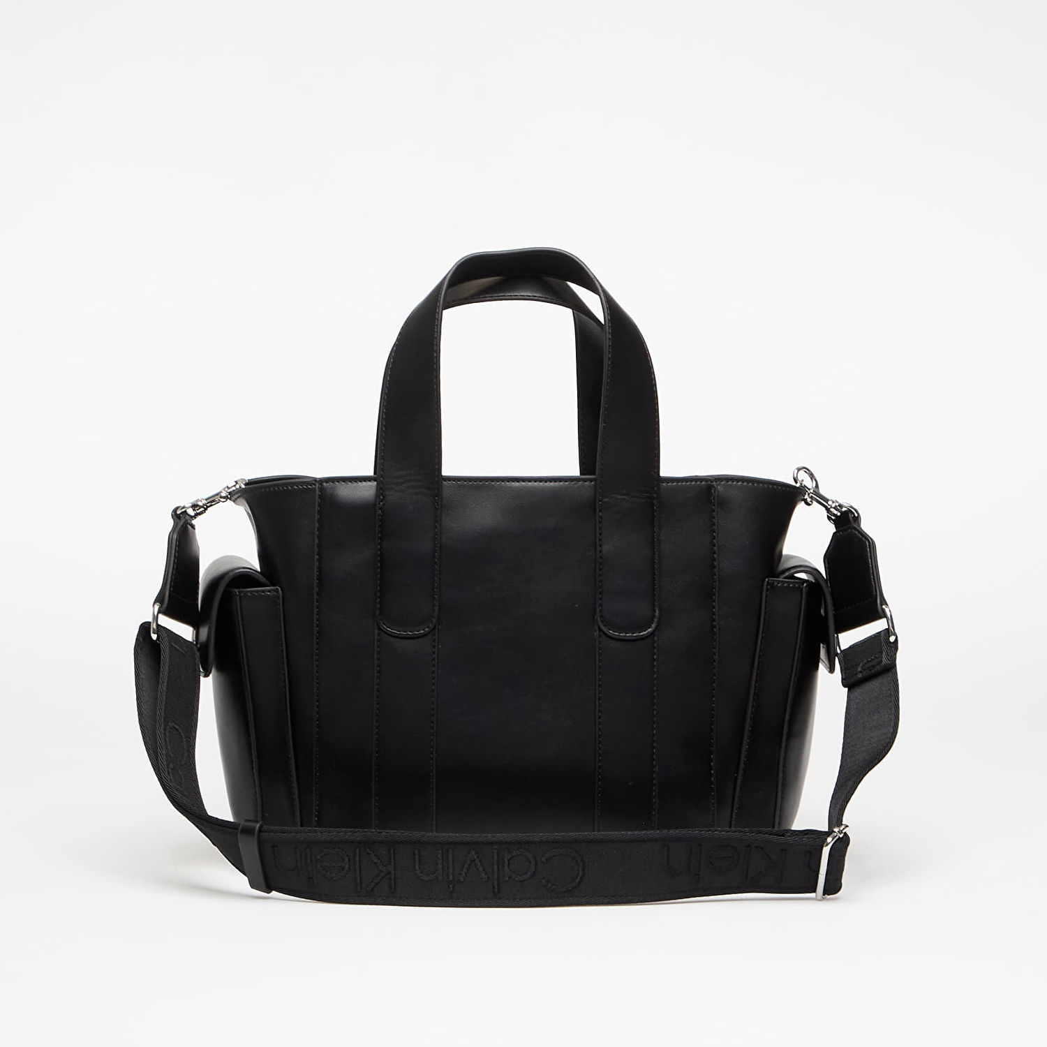 Tote bag CALVIN KLEIN Calvin Klein Webbing Strap Small Tote Čierna | LV04F3290G 2QP, 1