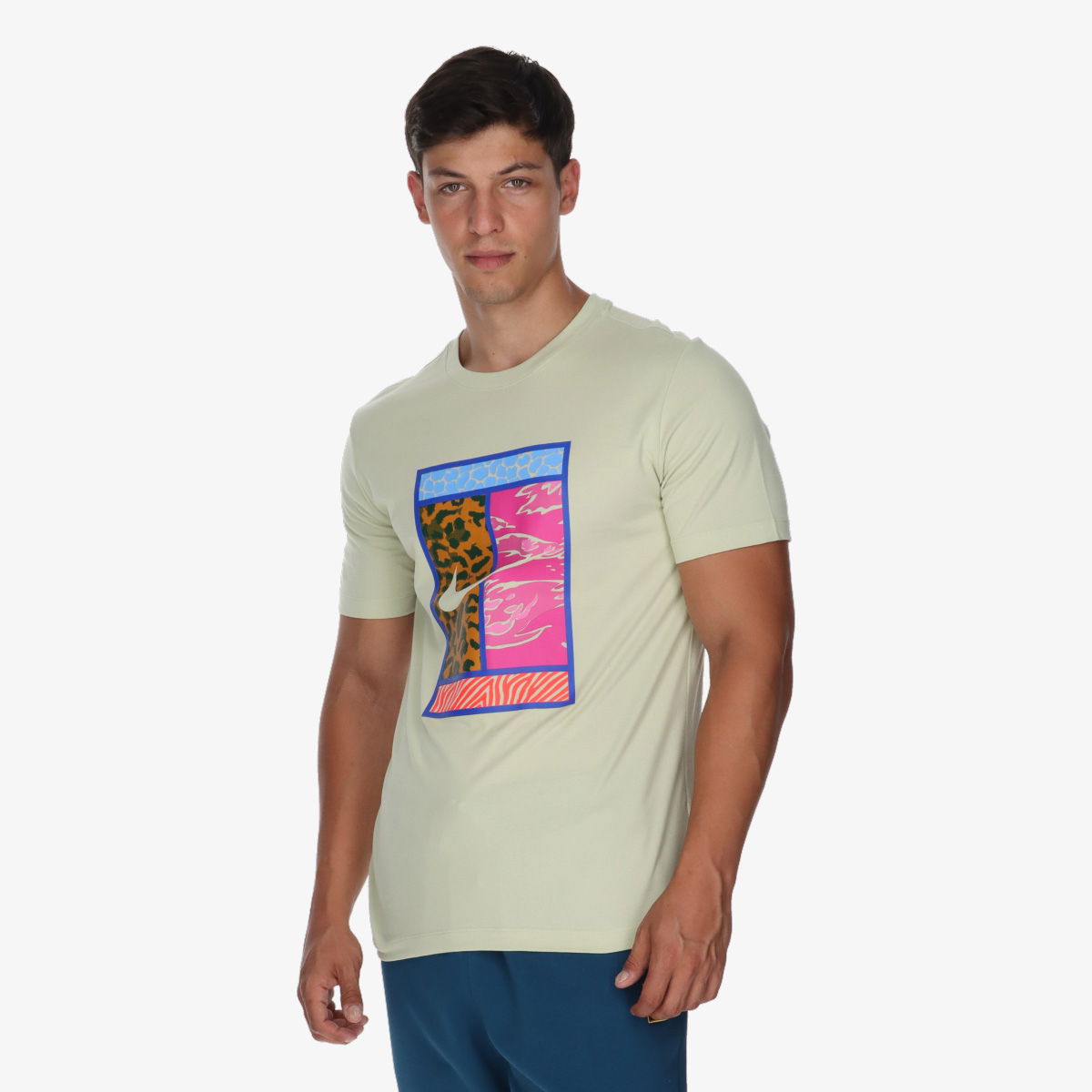 Tričko Nike Court T-Shirt Zelené | HV1715-371, 1
