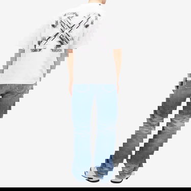 Tričko Off-White White Vibe Arrow Skate T-Shirt Biela | OMAA120S25JER00F0110, 4