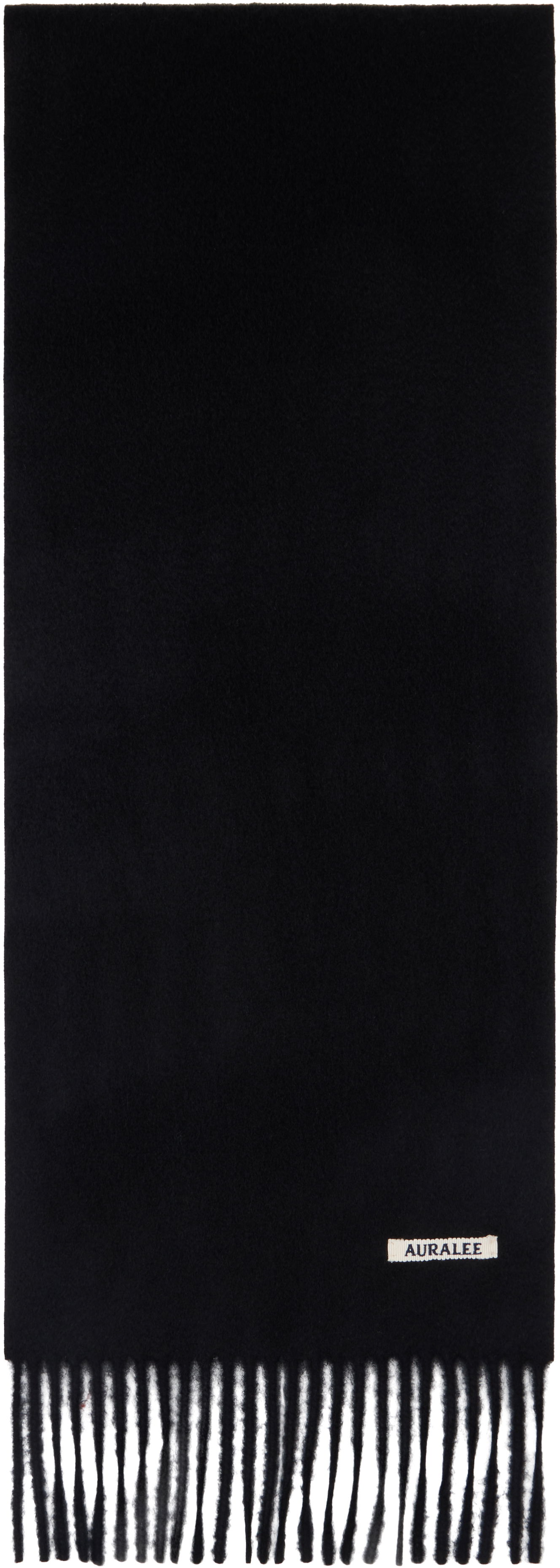 Šál AURALEE Long Stole Scarf Čierna | A24AM12BC, 0