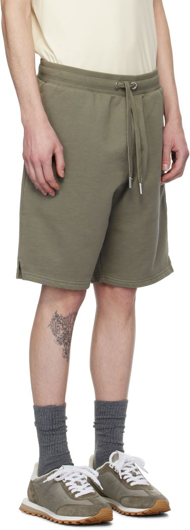 Šortky AMI AMI Paris De Coeur Dye Shorts Zelené | HSO674.747, 1
