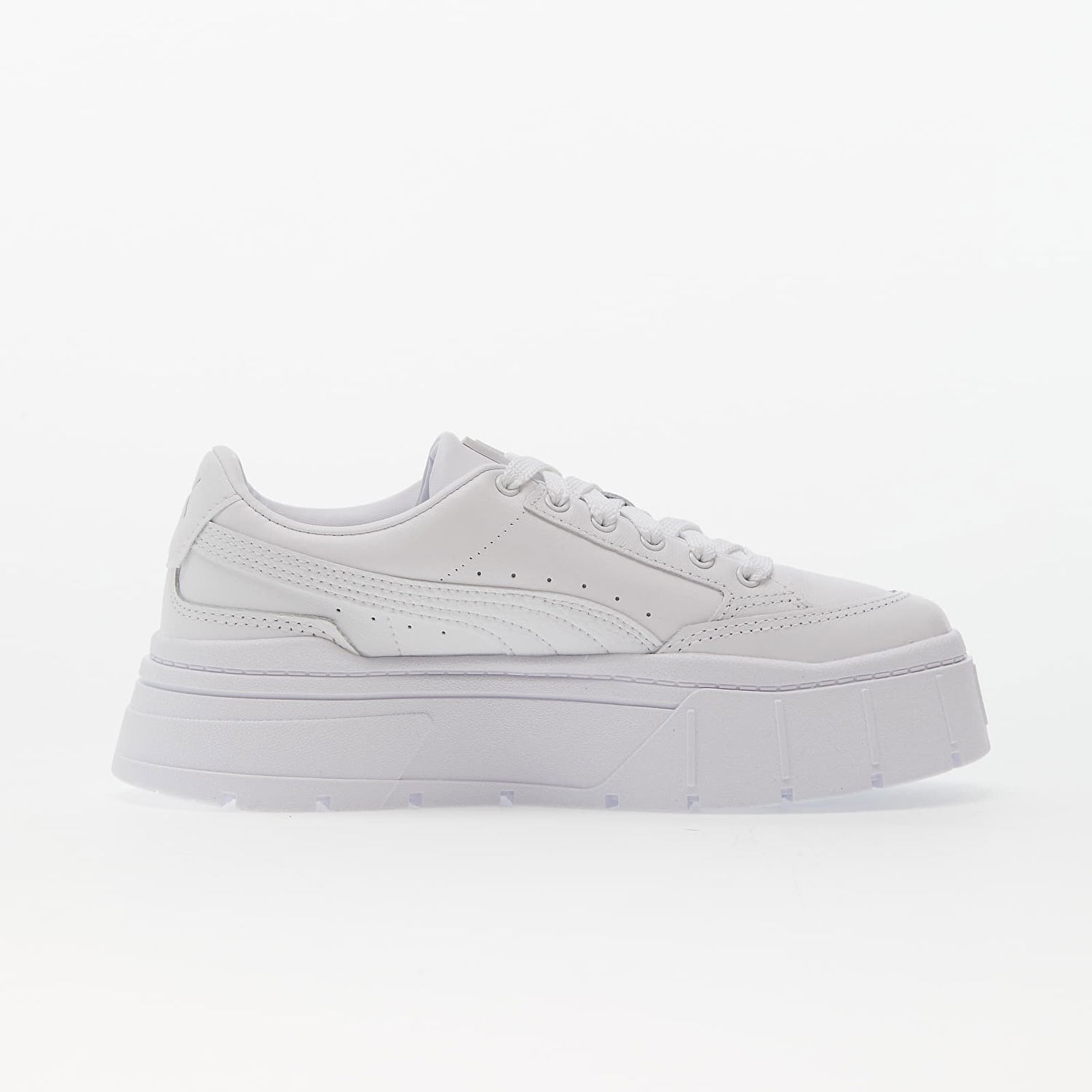 Tenisky a topánky Puma Mayze Stack Leather W Biela | 38441201, 1
