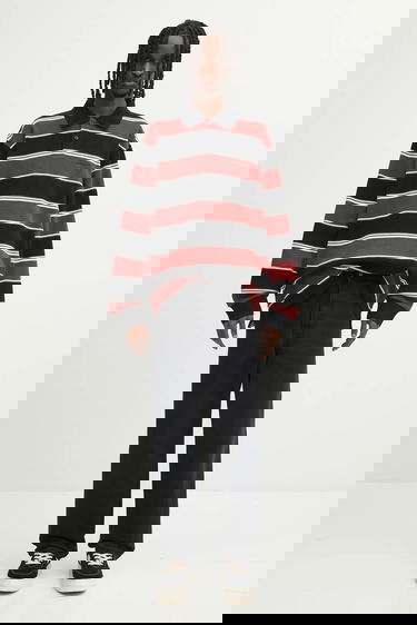 Polo tričko Carhartt WIP Striped Long Sleeve Malone Rugby Shirt Rôznofarebný | I035313.37UXX, 4