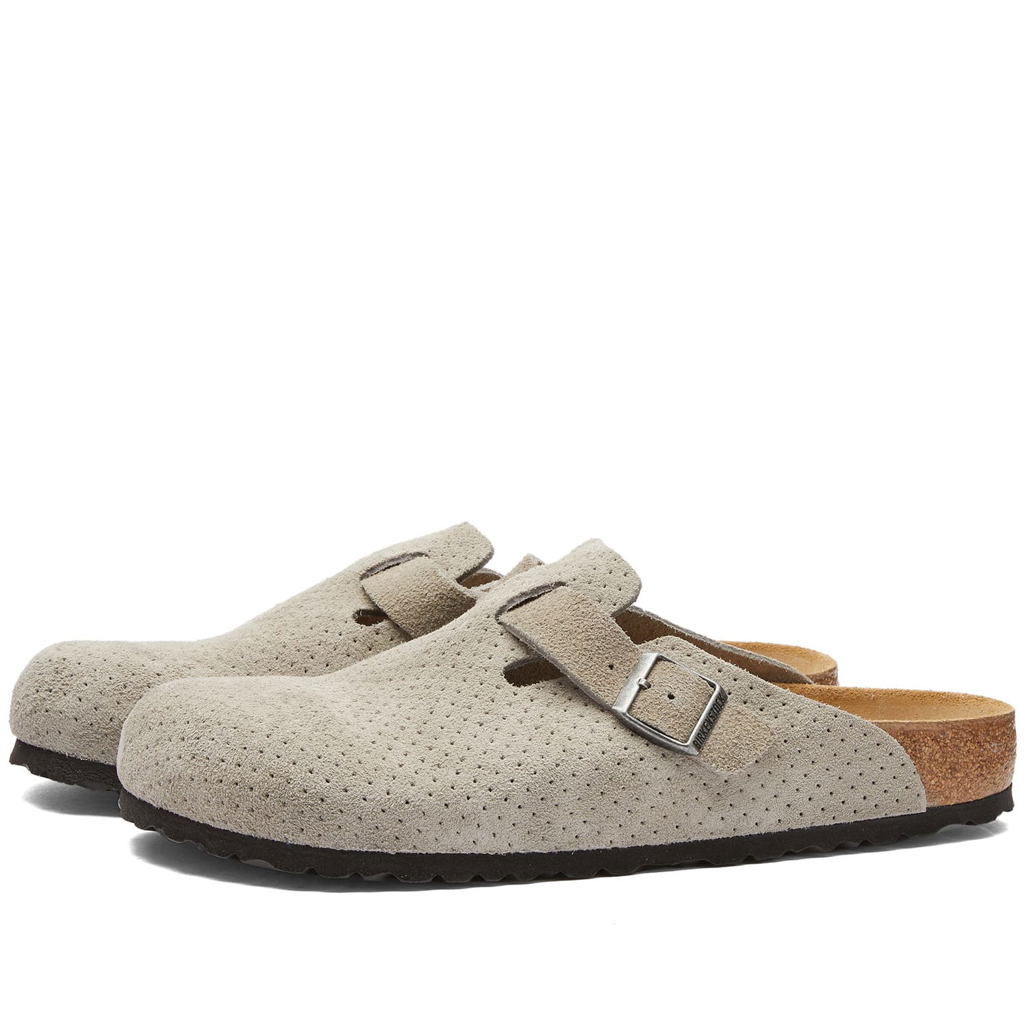 Tenisky a topánky Birkenstock Boston Stone Coin Embossed Dots Šedá | 1027040, 0