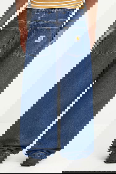 Džínsy Carhartt WIP Brandon Baggy Wide-Leg Jeans Modrá | I035893.106, 2