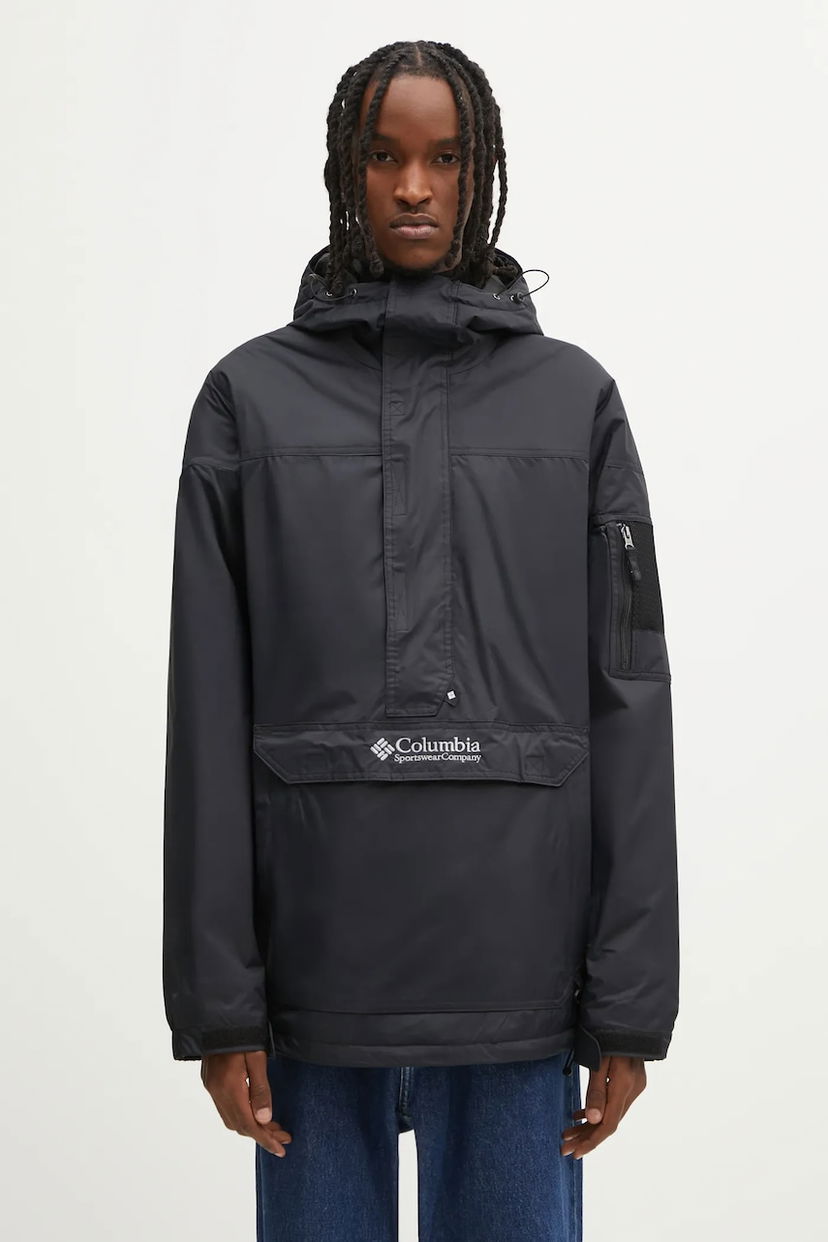 Vetrovka Columbia Challenger Anorak Jacket Čierna | 2090991