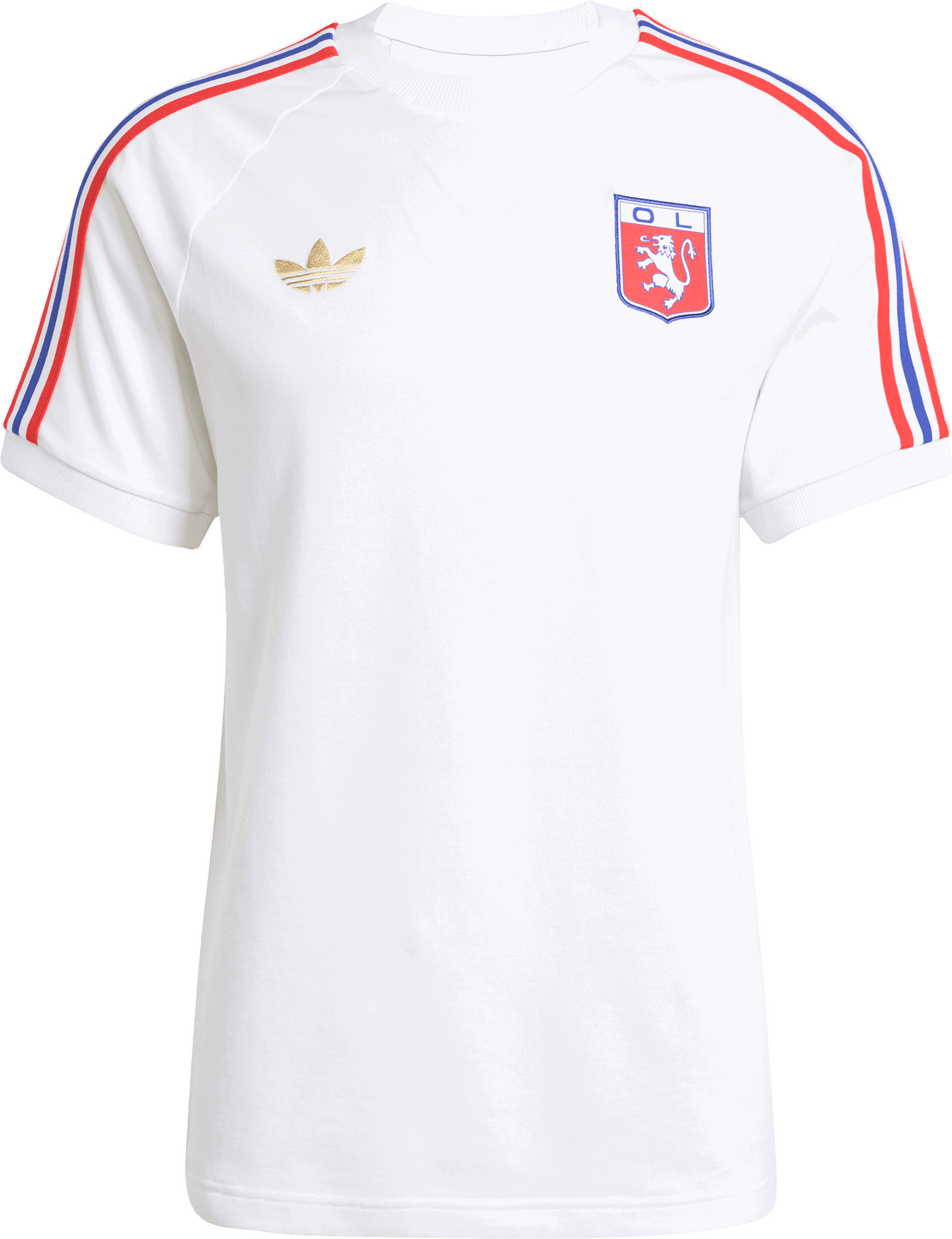 Tričko adidas Originals Olympique Lyon 75 T-Shirt Biela | jl8080, 0