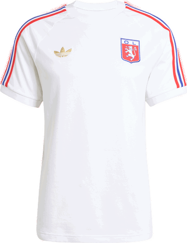 Tričko adidas Originals Olympique Lyon 75 T-Shirt Biela | jl8080, 0