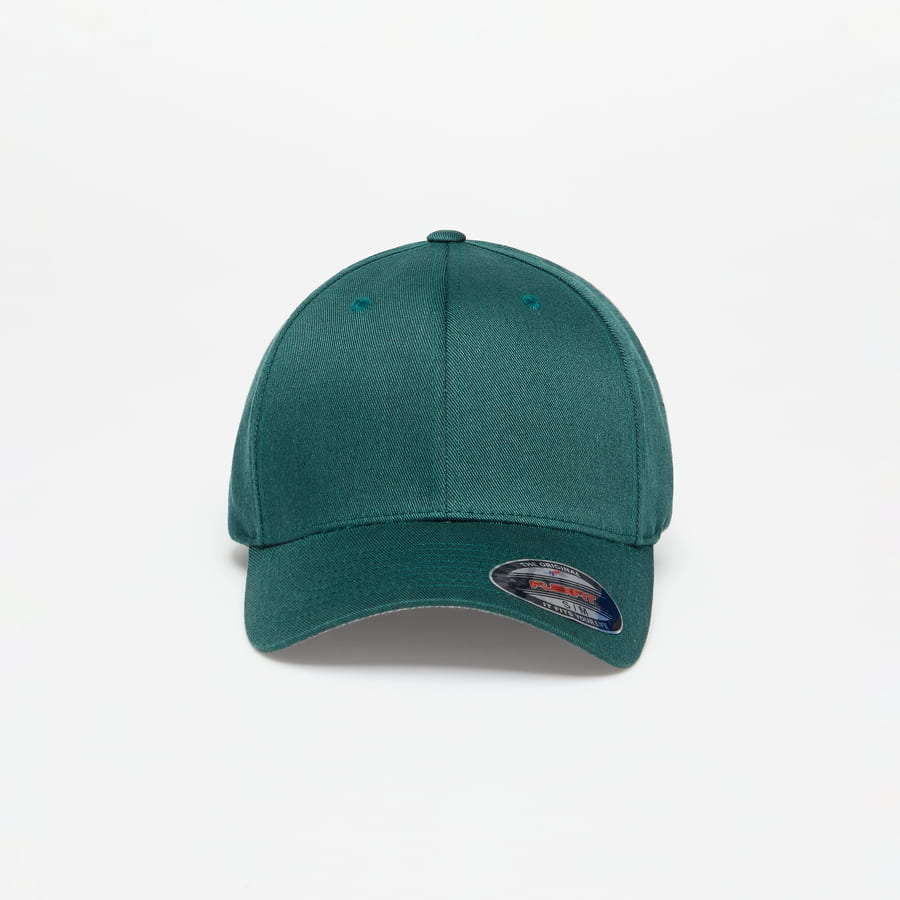 Šiltovka Urban Classics Flexfit Wooly Combed Cap Zelené | 6277-00483, 0