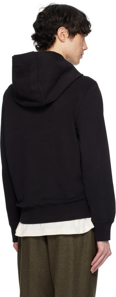 Mikina Moncler Moncler Cotton Logo Patch Hoodie Čierna | K10918G0003589AUJ, 2