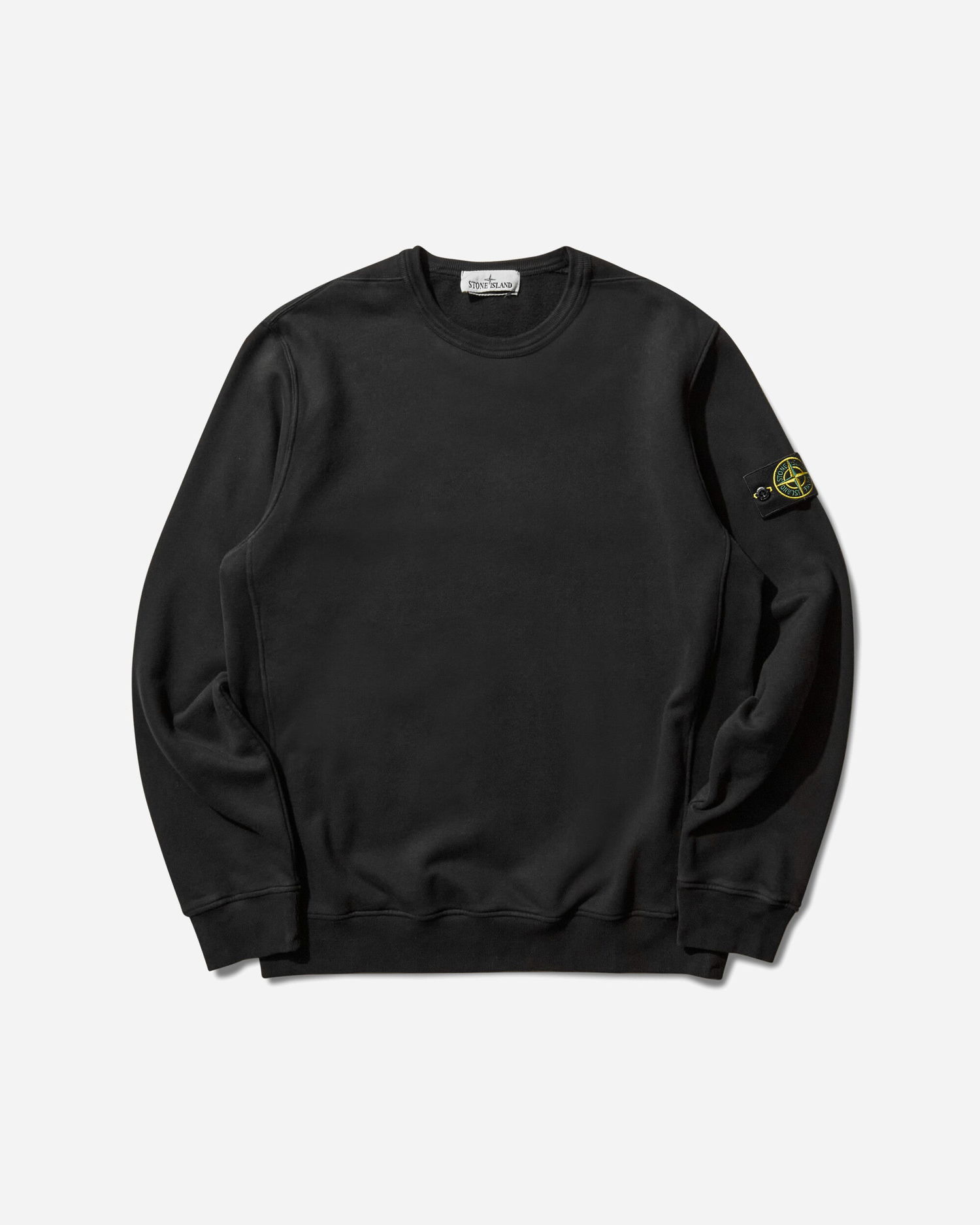 Sveter Stone Island Garment Dyed Crewneck Sweatshirt Čierna | K2S15-6100028-S0A20 V0029, 1