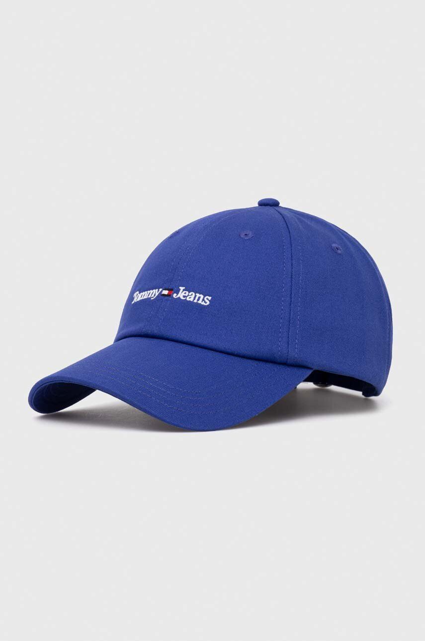 Šiltovka Tommy Hilfiger Cotton Cap Navy | AM0AM09575, 0