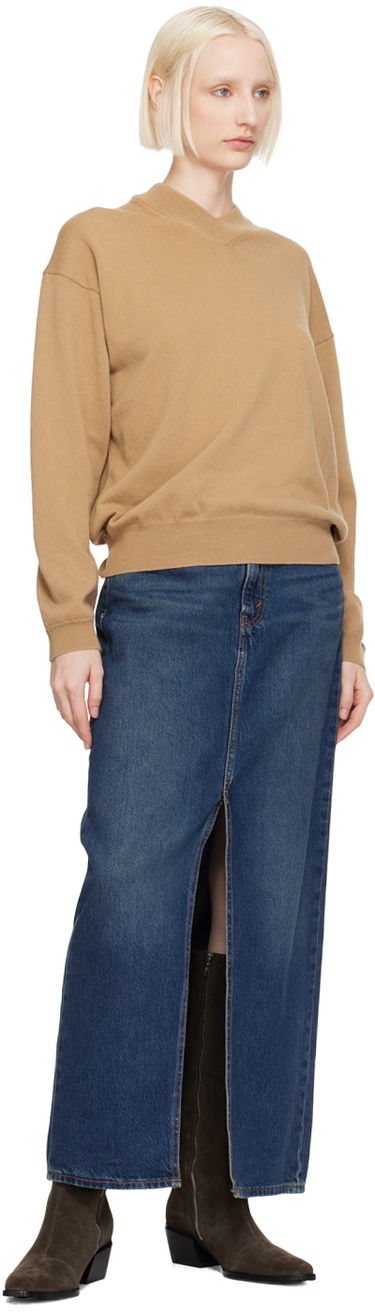 Oblečenie rag & bone rag & bone Joni Knee-High Suede Boots Hnedá | WFF24FF018SU18, 4