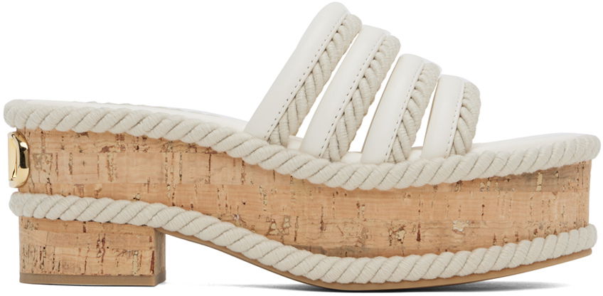 Doplnky Valentino Valentino Garavani VLogo Summerblocks Flatform Sandals Biela | 5W2S0JR4UEL, 0
