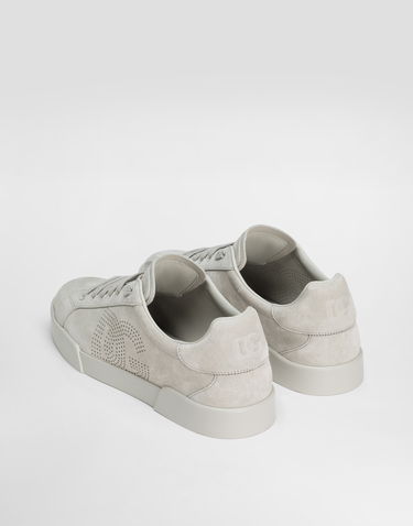 Tenisky a topánky Dolce & Gabbana Dolce & Gabbana Calfskin Strobel Portofino Light Biela | CS2324A9T6787565, 2