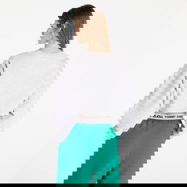 Mikina Tommy Hilfiger Tommy Jeans Super Crop Šedá | DW0DW14801 PJ4, 4