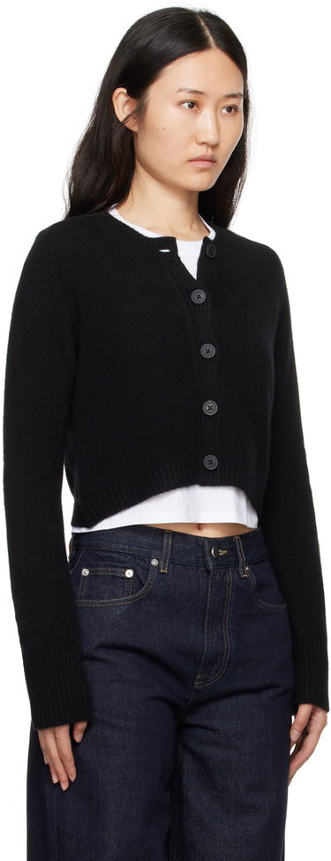 Sveter Loulou de Saison Loulou de Saison Zephir Cropped Cardigan Béžová | ZEPHIR, 4