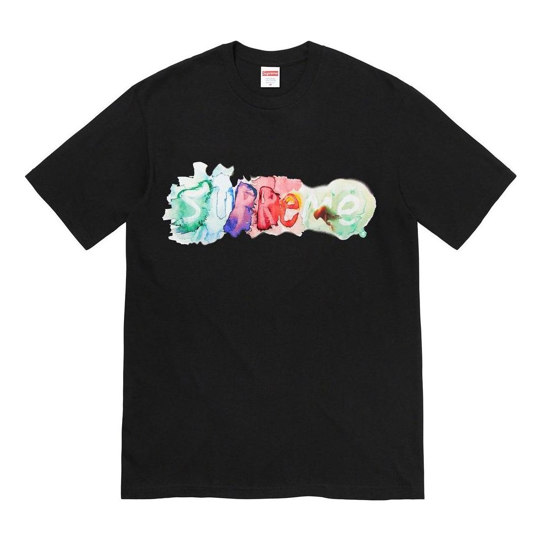 Tričko Supreme Watercolor Graphic T-Shirt Čierna | SUP-SS23-004, 0