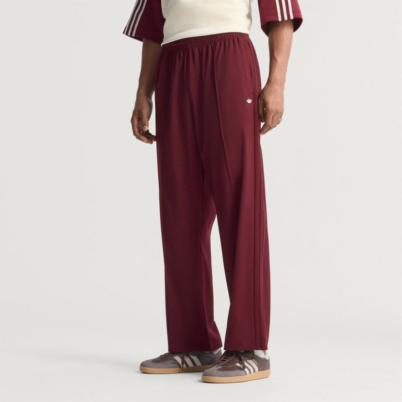 Tepláky adidas Performance Track Pants Premium Baggy Vínová | KA5258
