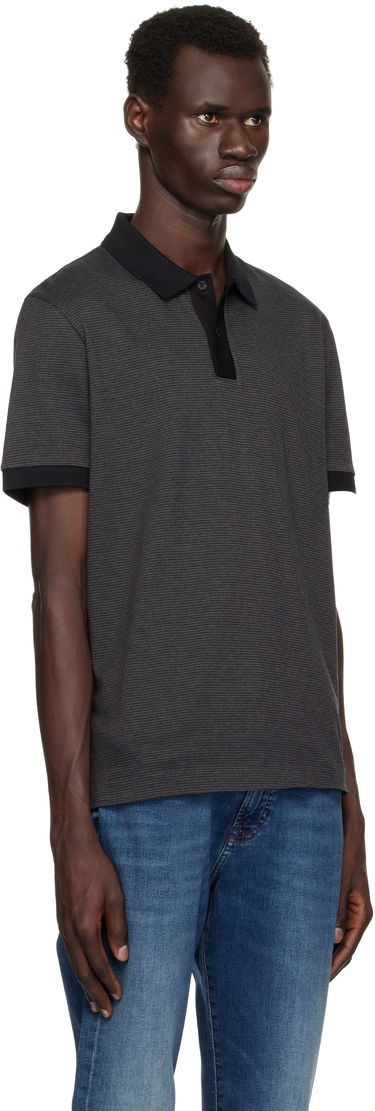 Polo tričko BOSS BOSS Micro Pattern Mercerized Polo Béžová | 50532246, 4