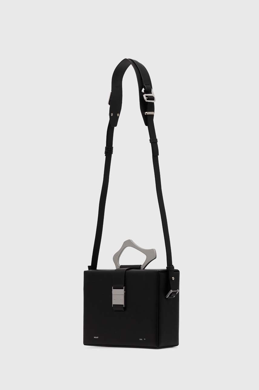 Kabelka HELIOT EMIL Heliot Emil Leather Handbag Čierna | HE.15.42.L03.BLK01, 1