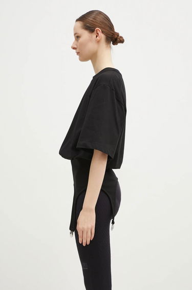 Tričko Fiorucci Suspender Belt T-Shirt Čierna | W01FMTSH263CJ01BK01, 1