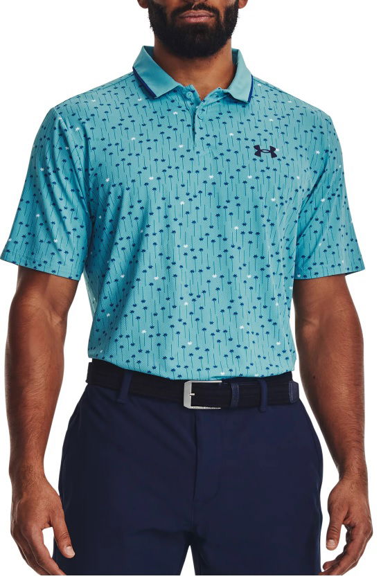 Polo tričko Under Armour Iso-Chill Edge Modrá | 1377365-433, 0