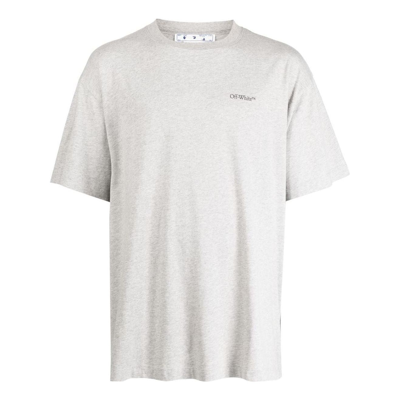 Tričko Off-White Jumbo Print Cotton T-Shirt Šedá | OMAA038S23JER0020810, 0