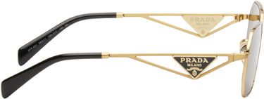 Slnečné okuliare Prada Triangle Logo Sunglasses Hnedá | 0PR A51S 8056597967488, 1