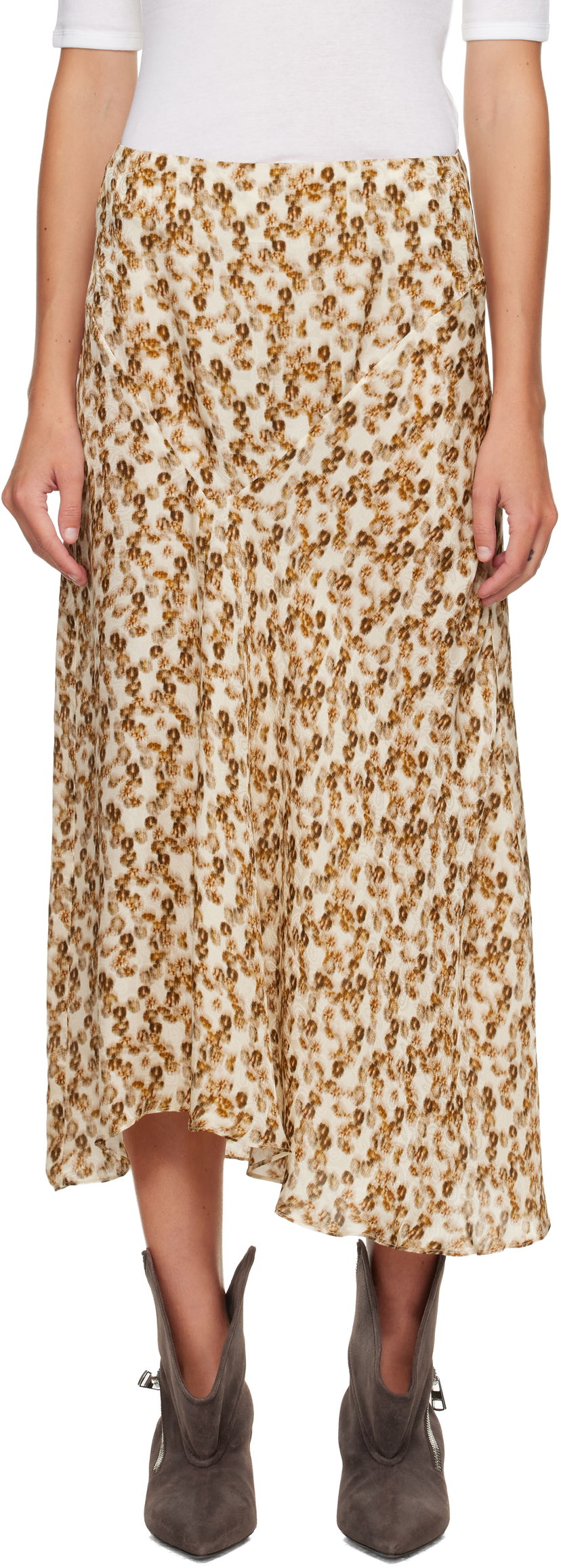 Sukňa ISABEL MARANT Lisanne Midi Skirt Rôznofarebný | JU0080FA-C3J10I