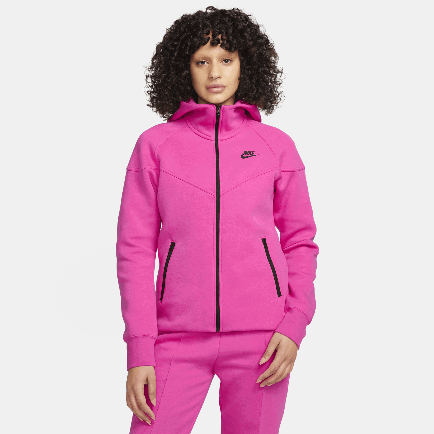 Mikina Nike Sportswear Tech Fleece Windrunner Jacket Ružová | FB8338-605, 0