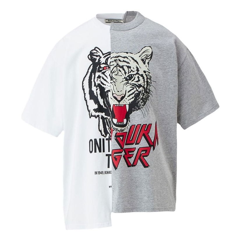 Tričko Onitsuka Tiger Graphic T-Shirt Šedá | 2183B177-100