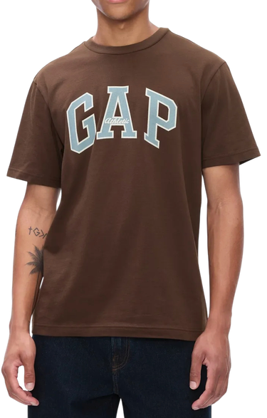 Tričko GAP T-Shirt Archive Logo Hnedá | 797924-07, 0