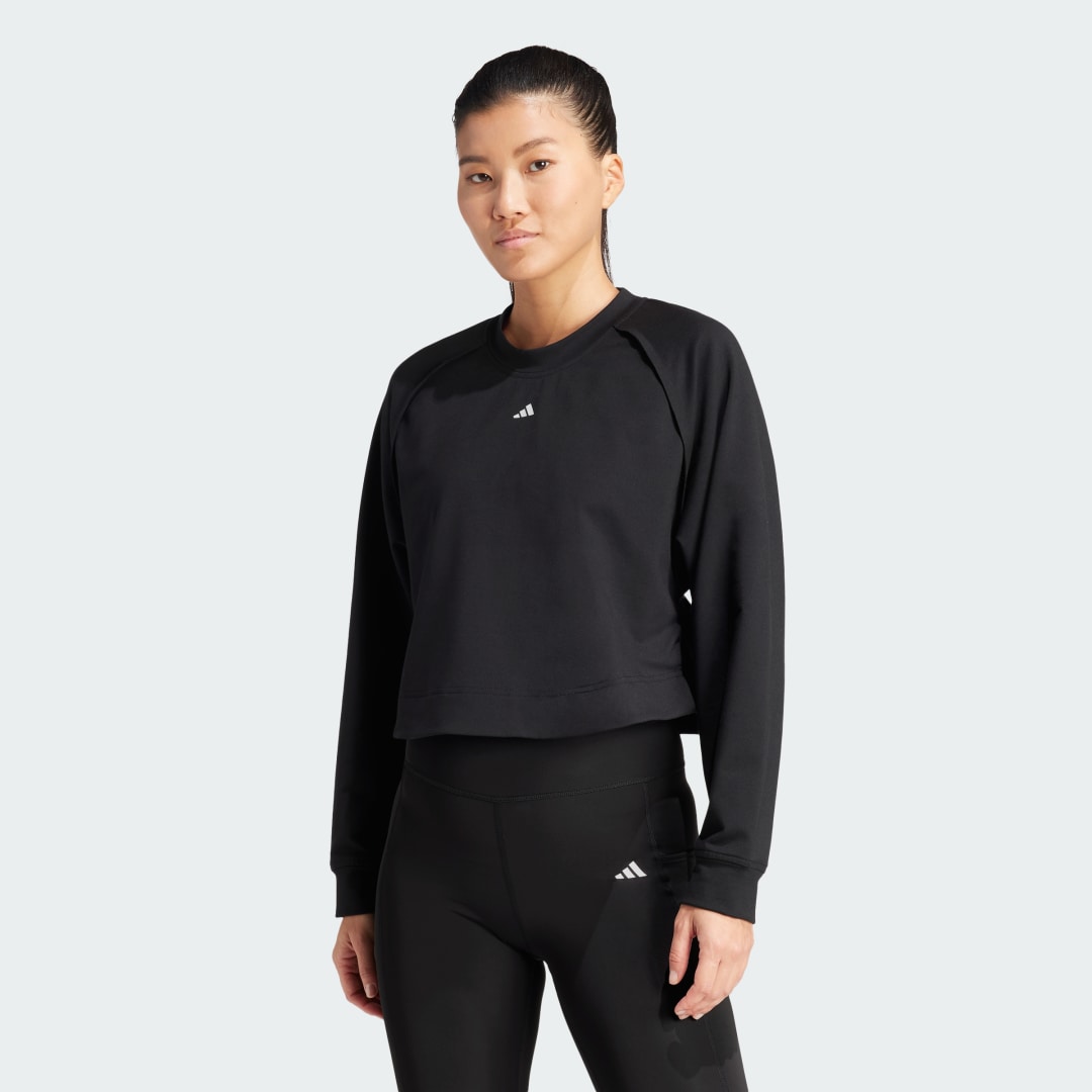 Mikina adidas Performance Power Hidden Racerback Overlay Cover Up Čierna | IN3102, 0