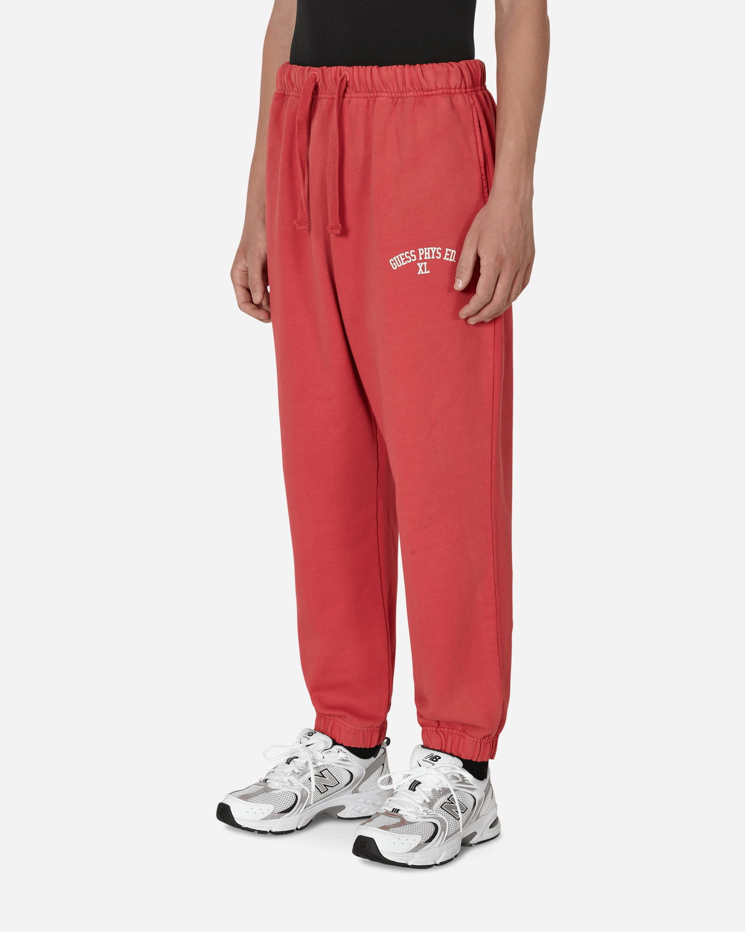 Tepláky GUESS Washed Terry Sweatpants Červená | M2BQ10KBB40 CYSM, 1