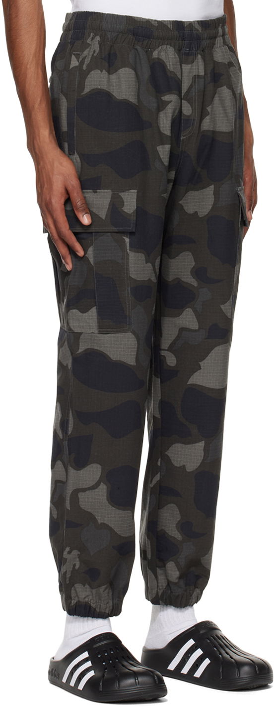 Cargo nohavice BILLIONAIRE BOYS CLUB Billionaire Boys Club Camo Cargo Pants Zelené | B22409, 1